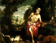 Paolo  Veronese st. jerome Sweden oil painting artist